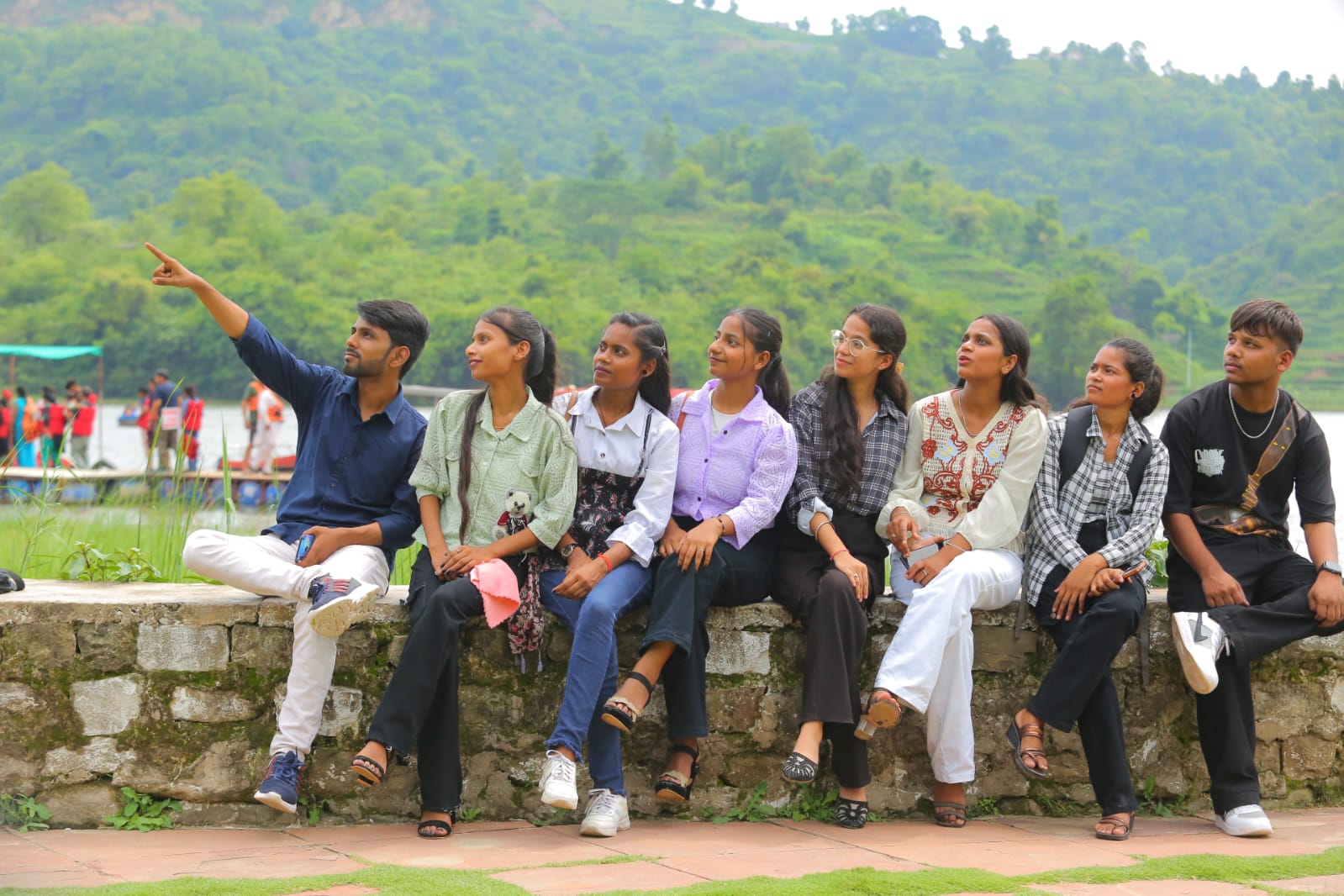 STUDENT'S PHOTO ON THE TRIP
