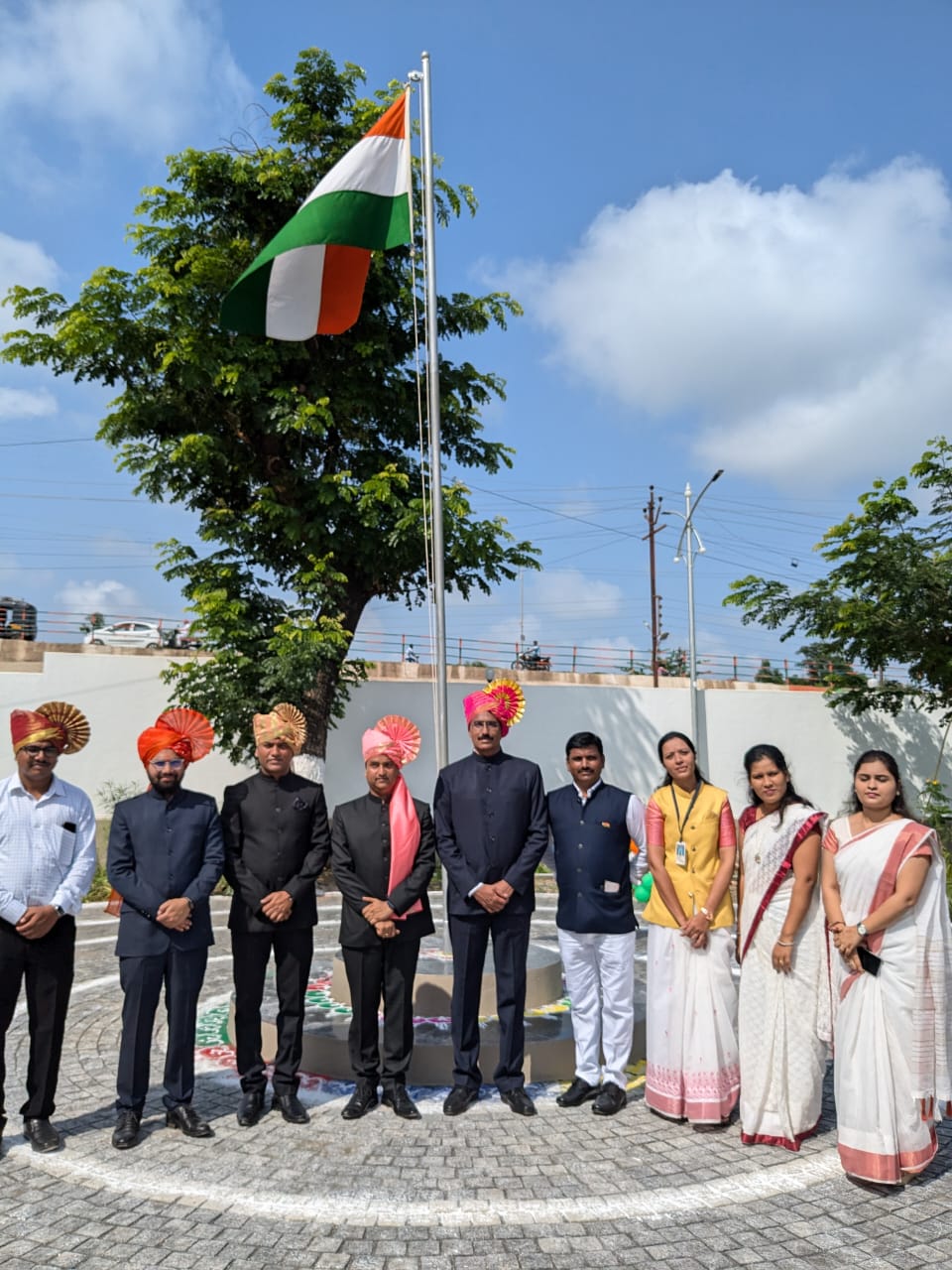Flag Hoisting Ceremony Host