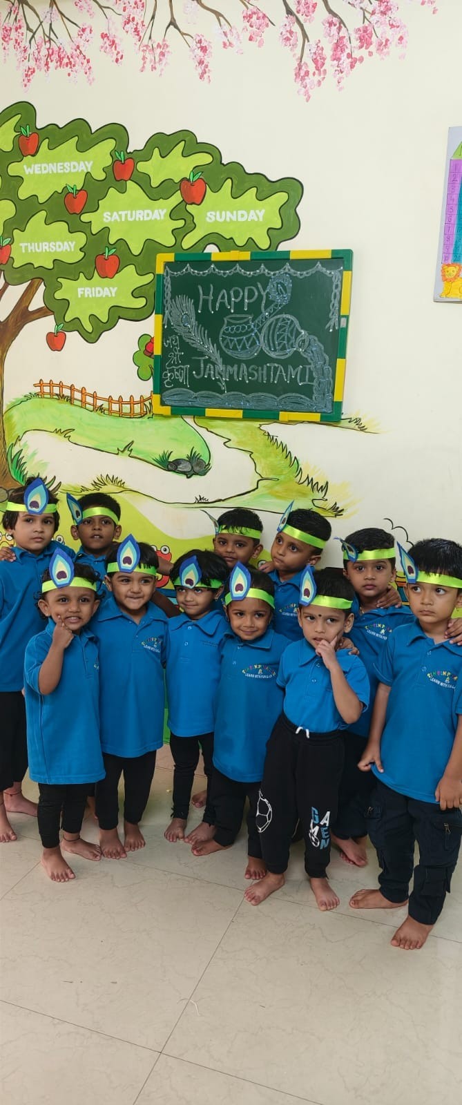 Krishna Feather Activity