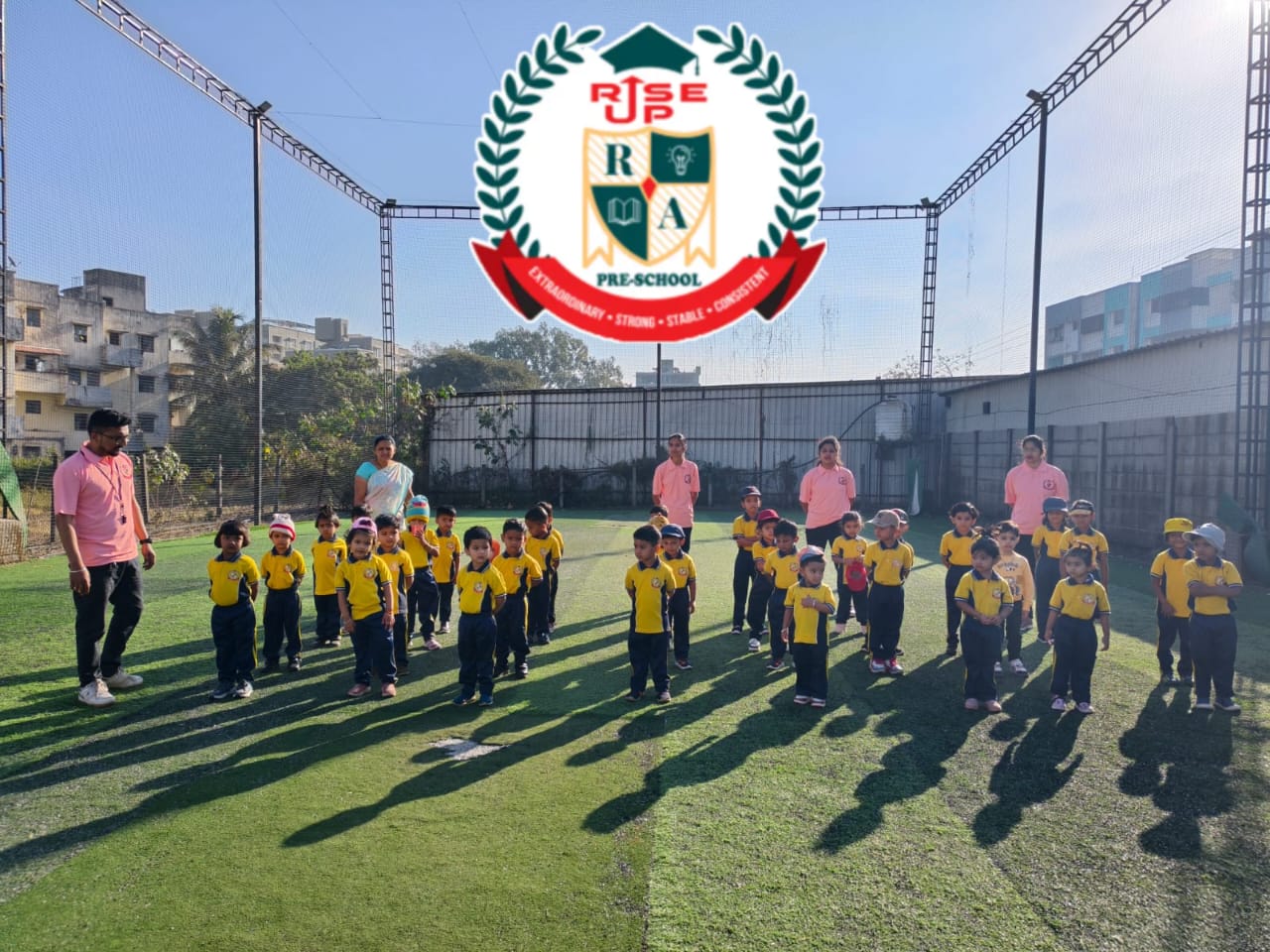 🏃‍♂️✨ Sports Day Celebration at RiseUp Preschool ✨🏃‍♀️