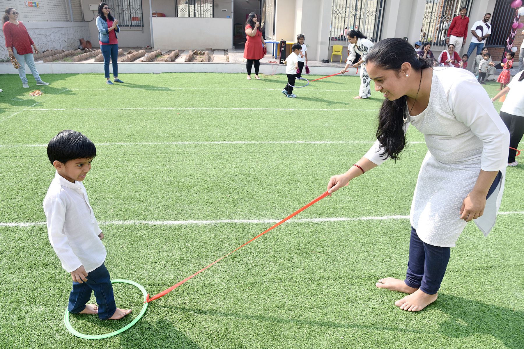 sports with mummy